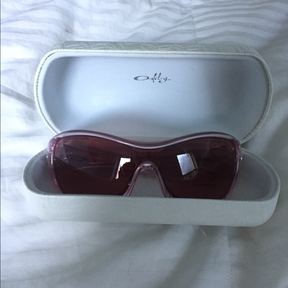 Pink Oakley Sunglasses